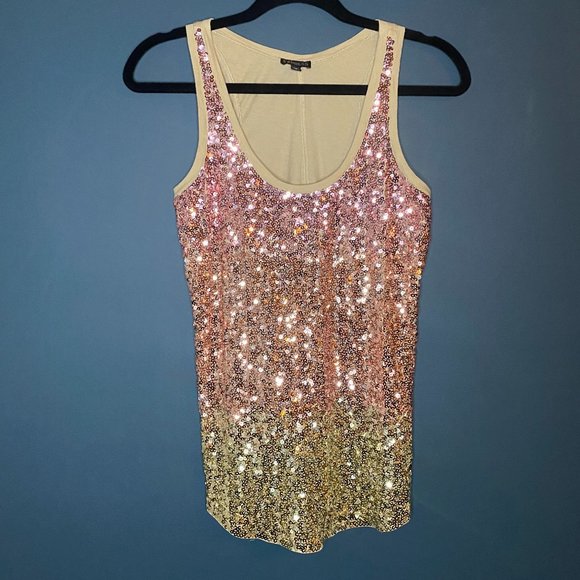 full sequin top